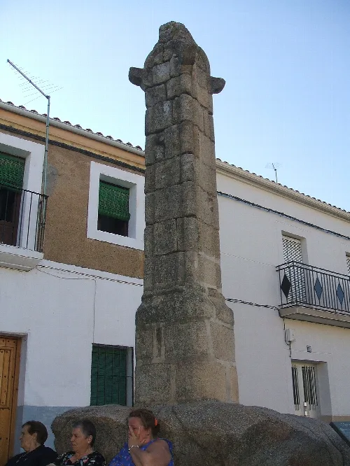 Steinernes Gerichtsrund in Arroyo de la Luz, Cáceres.