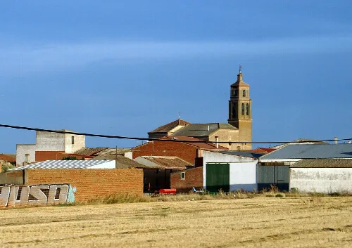 View of Ataquines, Valladolid, Spain.