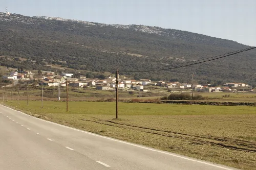 View of Berberana (castile and León, Spain).