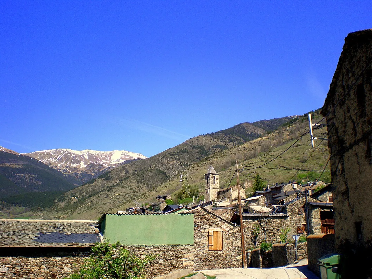 MERANGES - Vista del poble