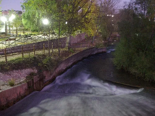 Jucar river through Villargordo del Jucar