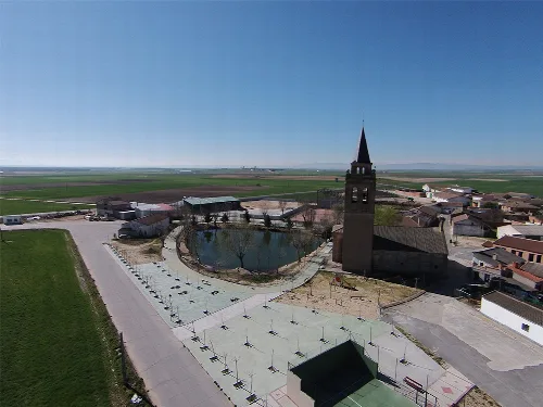 Donjimeno (Ávila, Spain). Photo taken by Smart Drone with a drone.