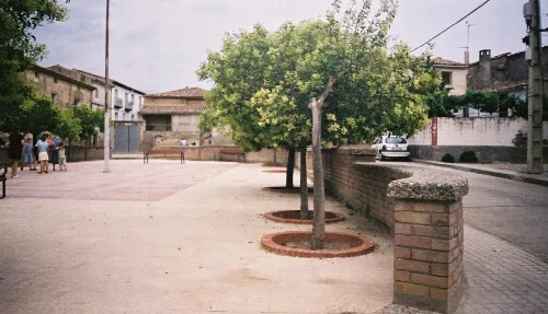 Plaza de Ponzano (Huesca, España).