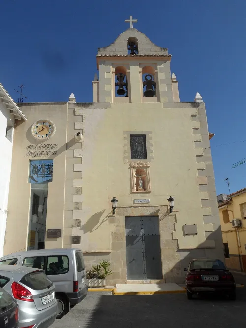 Església de Cerdà. Parròquia de Sant Antoni Abat.