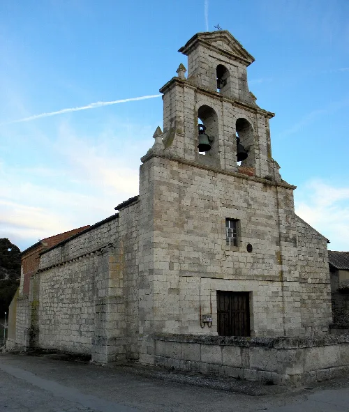Church of la Asunción, San Pelayo, Valladolid, Spain.
