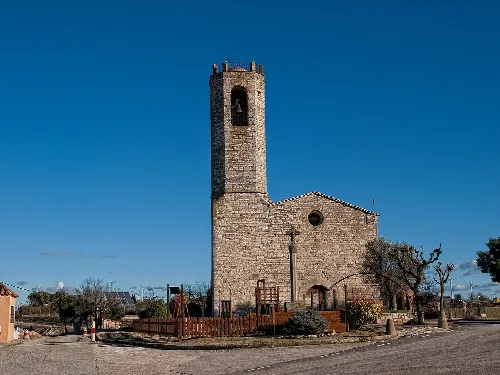 Sant Andreu church of Pujalt (Catalonia, Spain)
