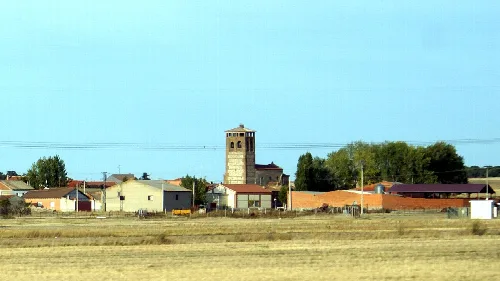 View of Espinosa de los Caballeros, Ávila, Spain.
