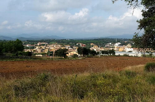 General view of Capmany, Spain