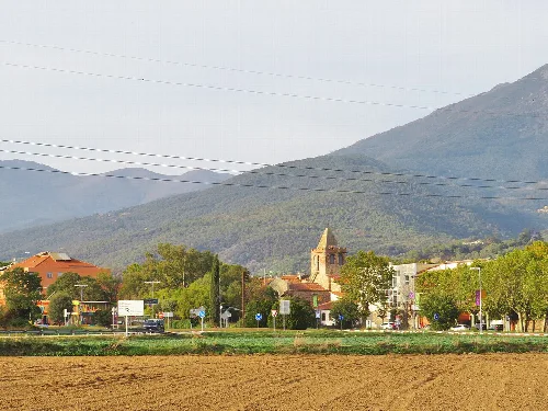 Sant Esteve de Palautordera, des de Santa Maria de Palautordera