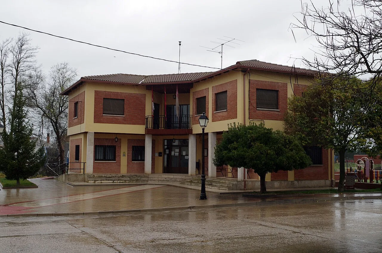 Town hall in Soto de Cerrato. (Palencia, Spain)