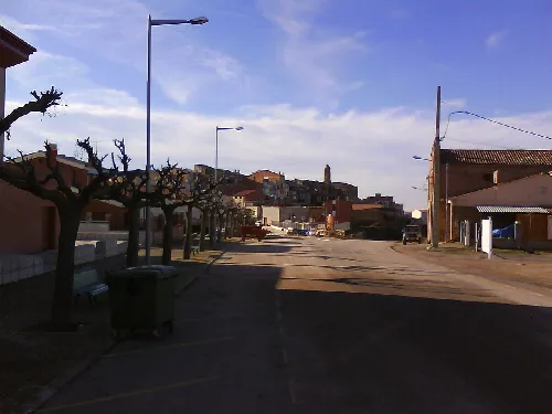 Vista del poble de Bellaguarda