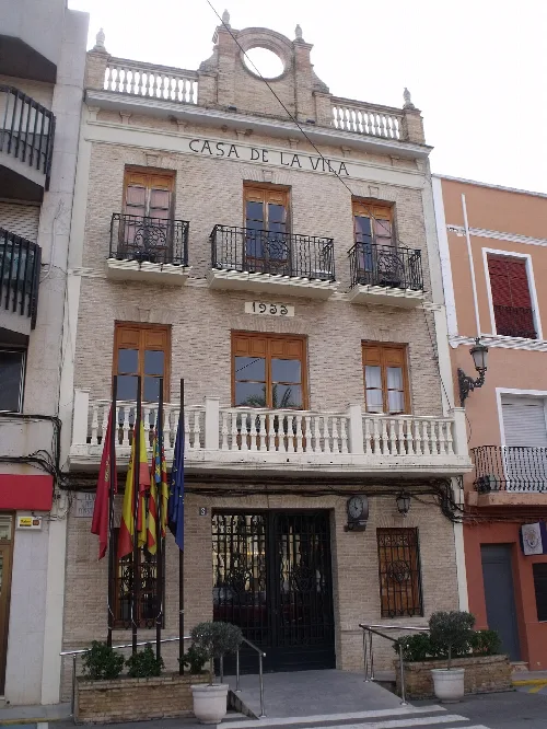 Edificio del Ayuntamiento.