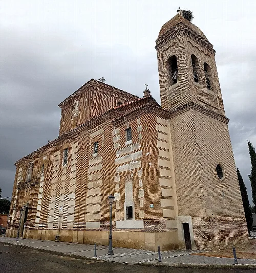 Church of El Carpio, Valladolid, Spain.