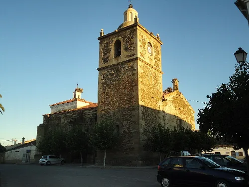 Iglesia de Casas de Don Gómez, provincia de Cáceres, España.