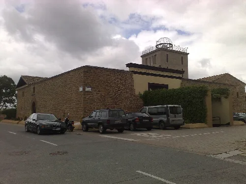 Restaurant "Erreleku" in Cordobilla, Galar, Navarre, Basque Country.