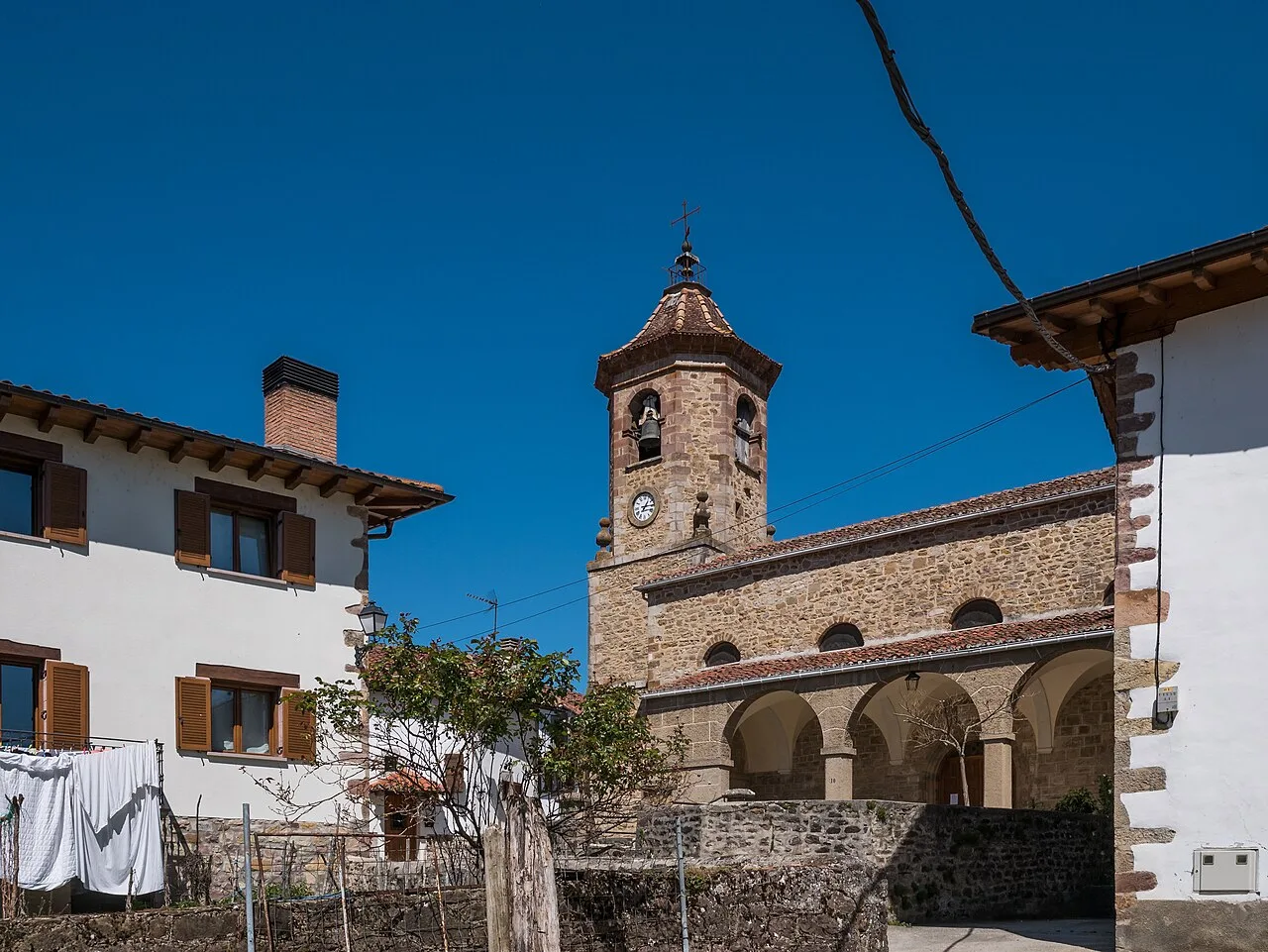 Olagüe in the municipality of Anué, Navarre, Spain