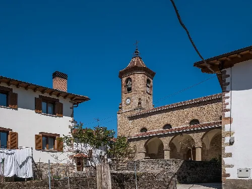 Olagüe in the municipality of Anué, Navarre, Spain
