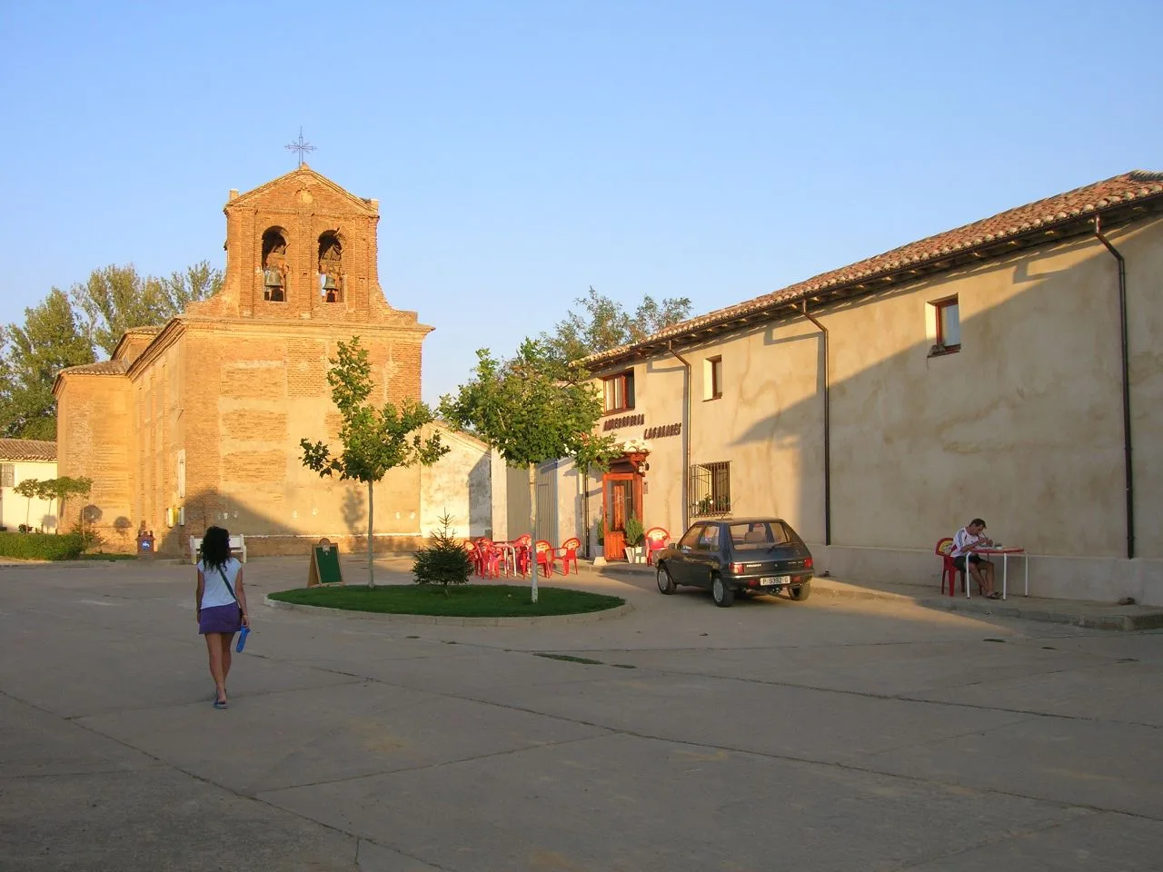 Un bonito nombre para una pequeña y encantadora localidad donde termina el Camino de Santiago a su paso por la provincia de Palencia.