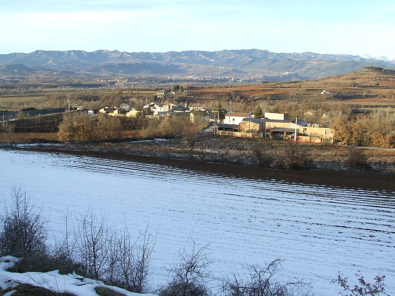 El poble de Gavet (Sant Serni, Gavet de la Conca, Pallars Jussà)