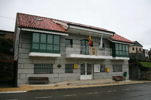Town Hall in A Teixeira (Spain)