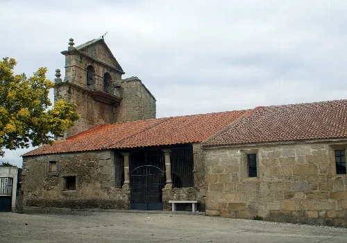 Church of Villaseco de los Gamitos, Salamanca, Spain.