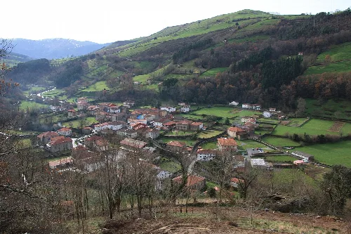 Lanestosa udalerria, Bizkaia, Euskal Herria - Lanestosa village, Biscay, Basque Country.