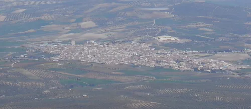 Peal de Becerro visto desde la Sierra de Cazorla