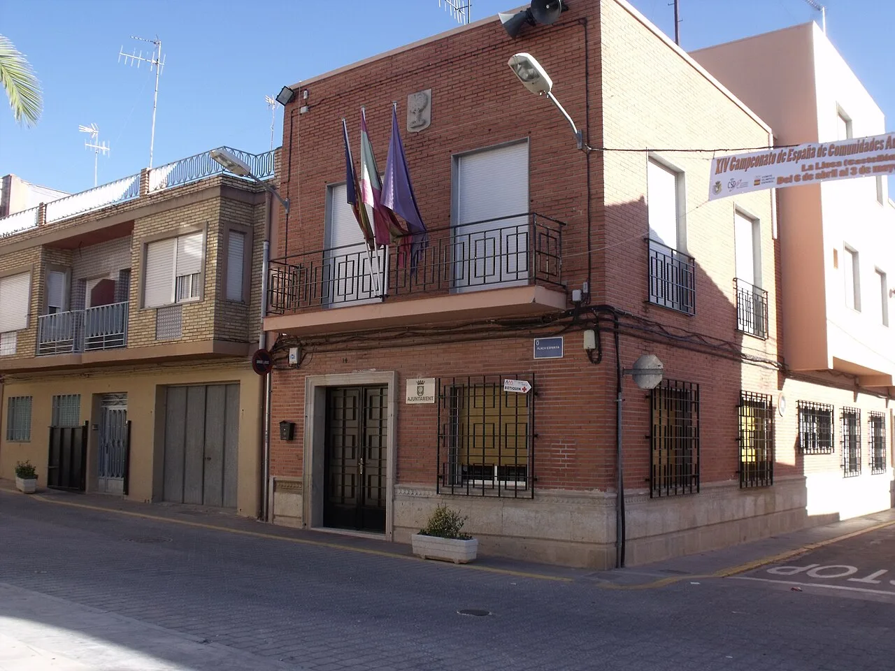 Ajuntament en la Plaça d'Espanya, La Llosa