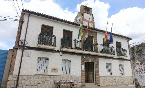 Casa consistorial de Caleruela (Toledo, España).
