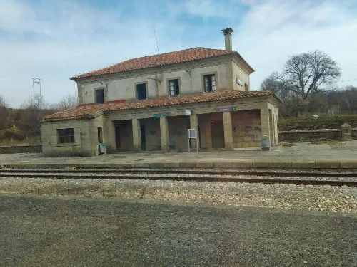 Estación de Pedralba. Línea Zamora-Coruña