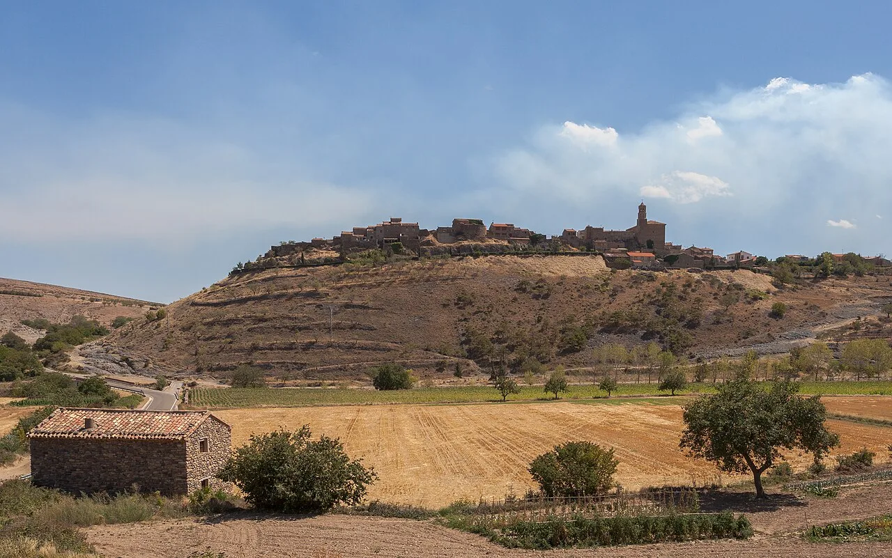 Vista de Alcalá de Moncayo, Spain