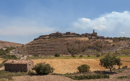 Vista de Alcalá de Moncayo, Spain