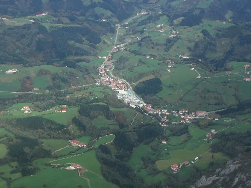 Vista general de Amezketa.