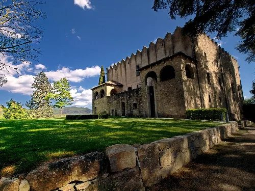 Montesquiu Castle (Catalonia, Spain)