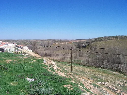 Viviendas y campos en Casas de Lázaro, Albacete.