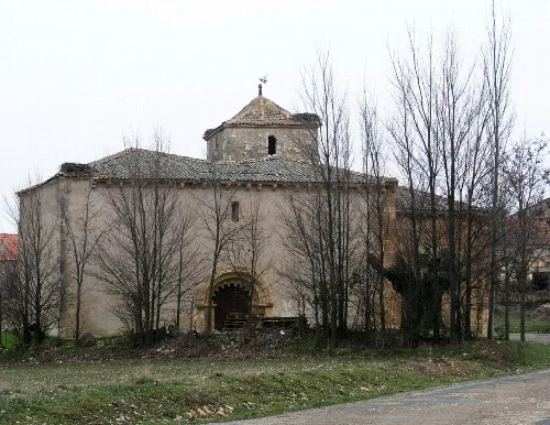 Iglesia in the small village of Sotillo, near Sepúlveda, Spain.

The picture was taken the 28th December 2003 by Håkan Svensson, (Xauxa).