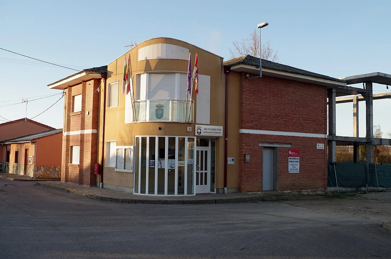 Town hall of Santovenia de la Valdoncina (León, Spain).
