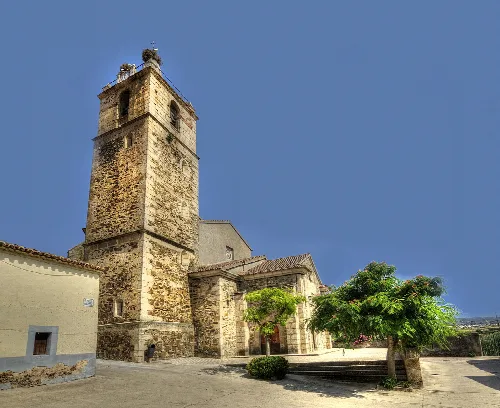 Iglesia Parroquial Santa María Magdalena en Holguera, Cáceres