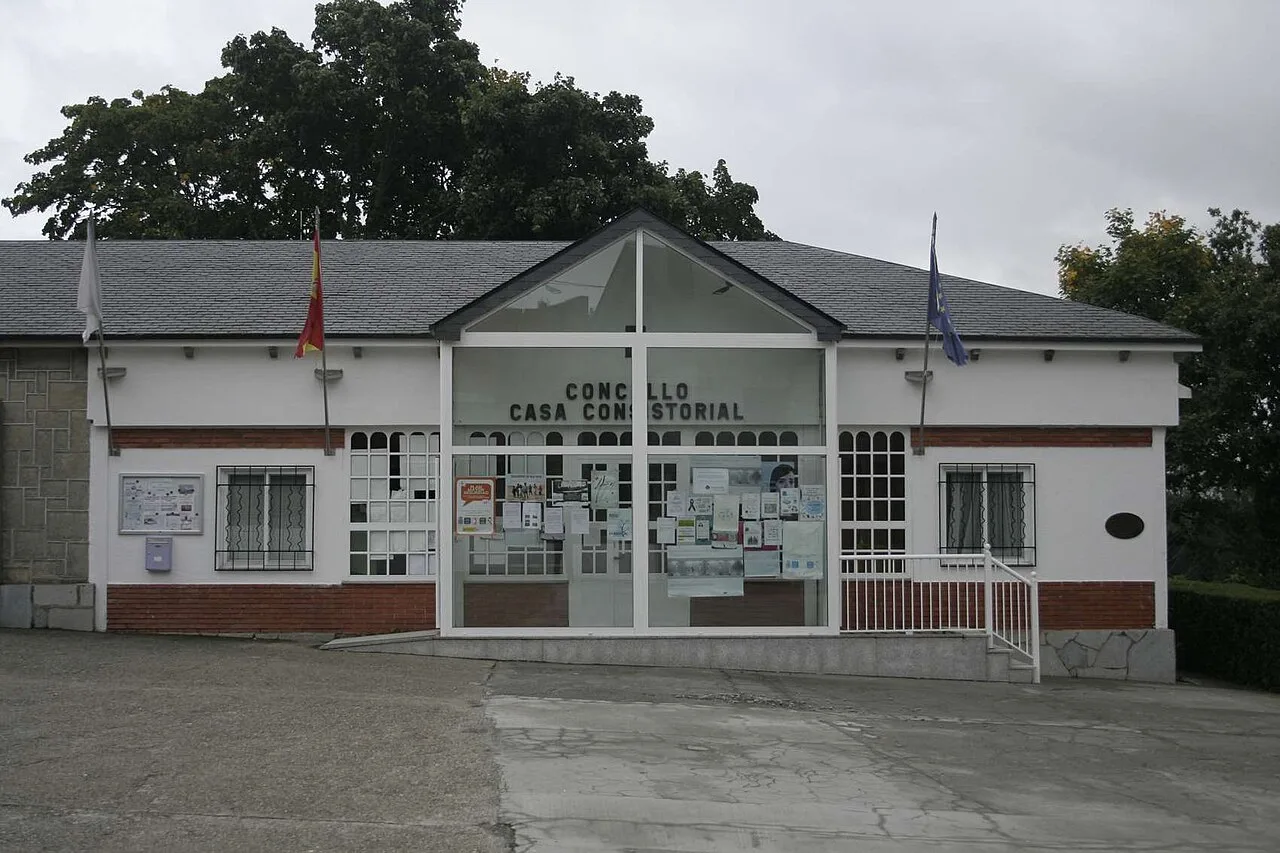 Town Hall in San Xoán de Río (Spain)