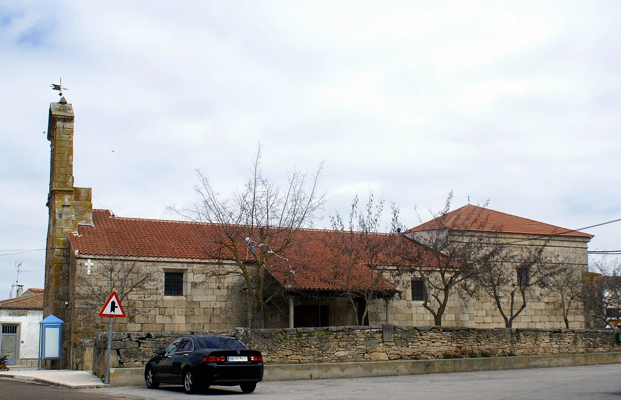 Church of Villar de Peralonso, Salamanca, Spain.