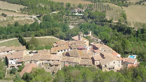 Vistes des de la Torre del Castell de les Escaules (agost 2007)