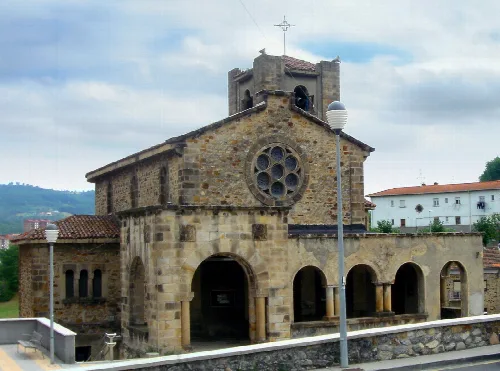 Church in Arkotxa (Zaratamo, Biscay, Basque Country, Spain)