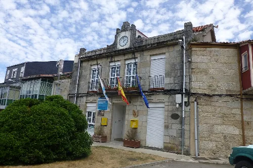 Casa consistorial del municipio de Montederramo Ourense Galicia España.