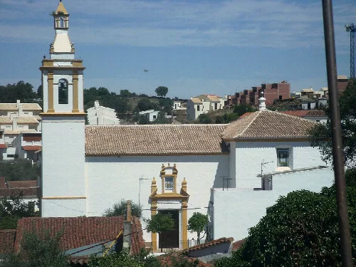 Parroquia El Divino Salvador, en El Ronquillo, Sevilla, España.