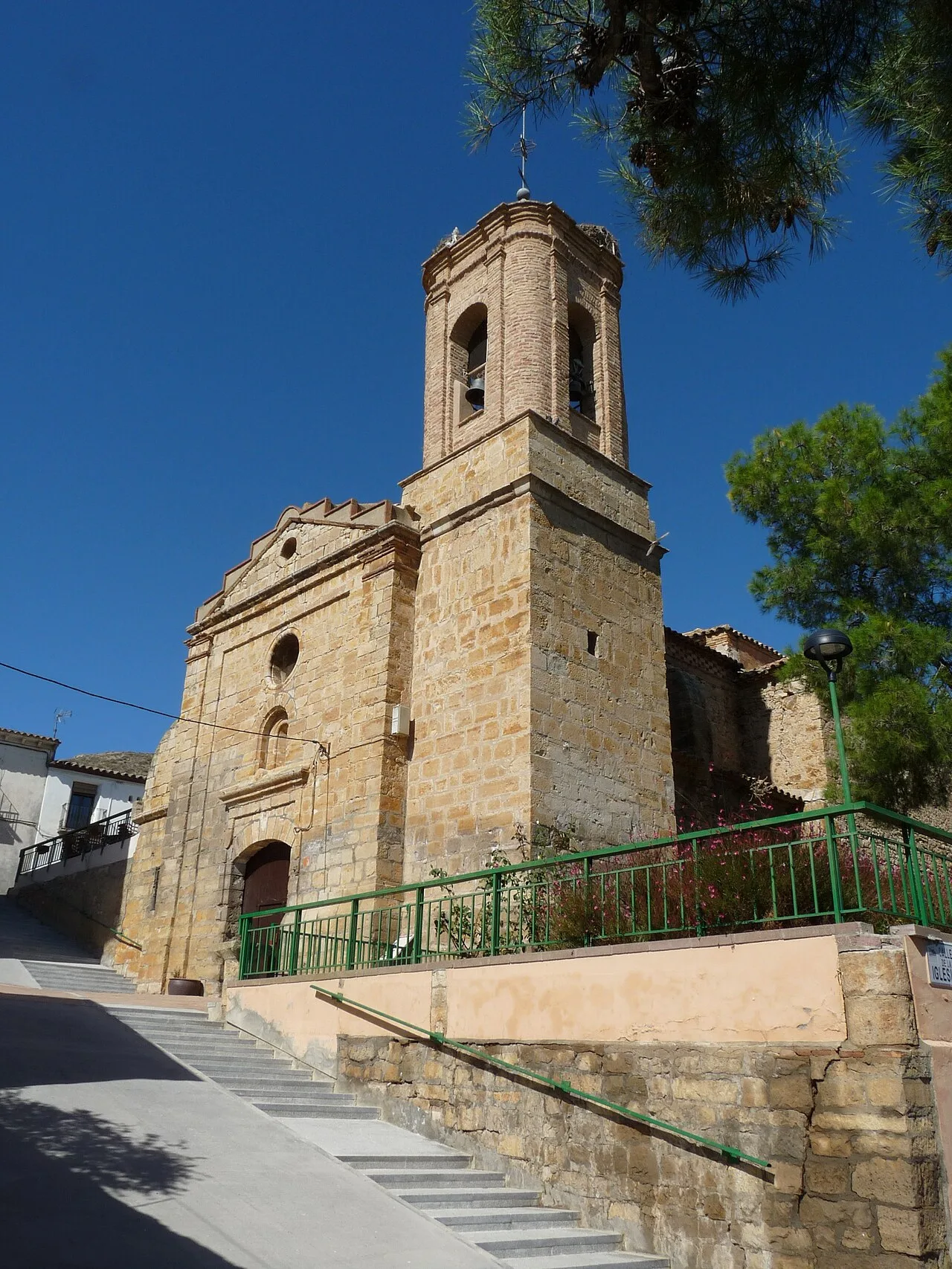 Chalamera - Iglesia de San Martín - Fachada