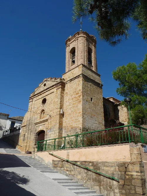 Chalamera - Iglesia de San Martín - Fachada