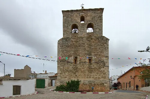 Graja de Iniesta, Iglesia parroquial, espadaña