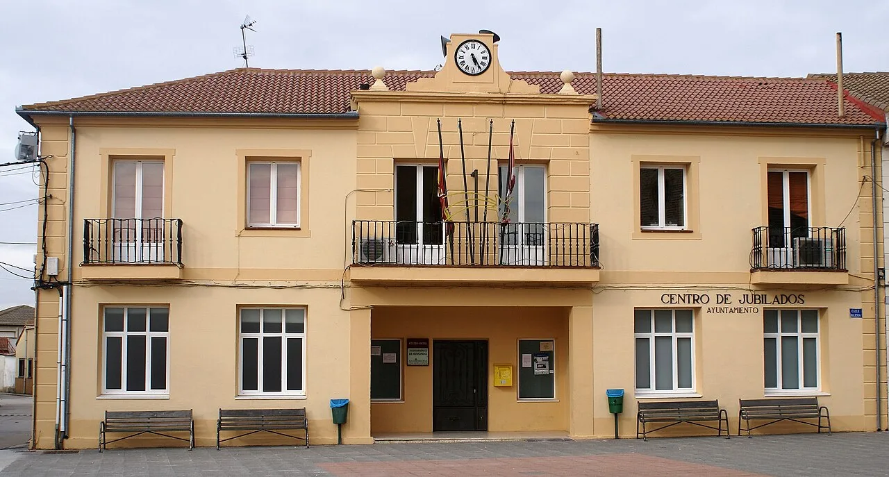 Town hall of Remondo, Segovia, Spain.