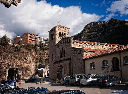 Guardiola de Berguedà church (Catalonia, Spain)