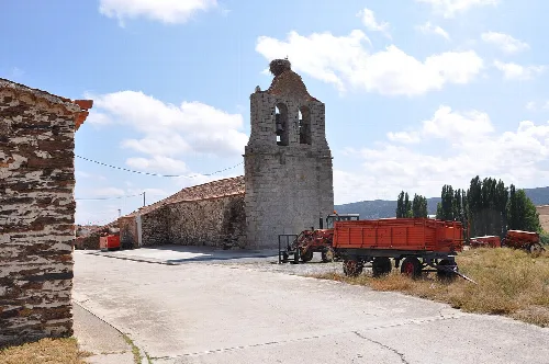 Parish Church of San Juan Bautista in Grandes, AV, Spain